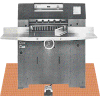 Equipment and furniture: - Stiffening: Paper cutter
